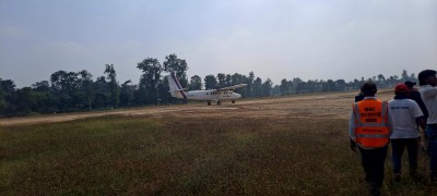  कैलालीको टिकापुरमा ३८ वर्षपछि विमान परीक्षण उडान 